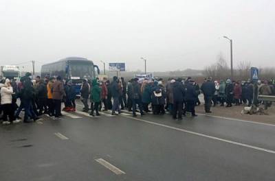 Терпение лопнуло: жители Полтавщины перекрывали трассу из-за цен на газ