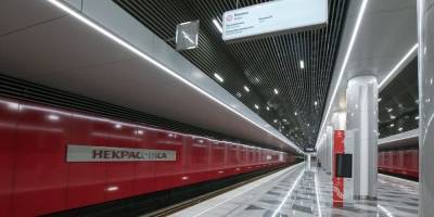 Некрасовская ветка московского метро за год перевезла более 30 млн человек