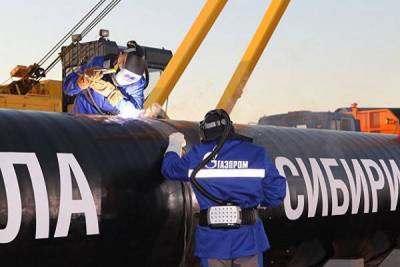 «Газпром» нарастил поставки в Китай по «Силе Сибири» nbsp