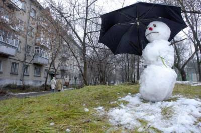 Конец 2020 года принес в Киев температурную аномалию
