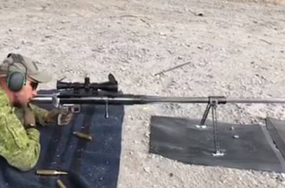 "Властелин горизонта": в Украине испытали новейшую снайперскую винтовку. ВИДЕО