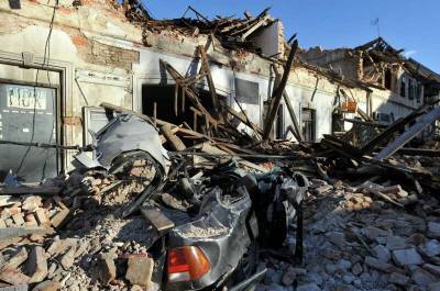 Украина предоставит гумпомощь Хорватии из-за землетрясений
