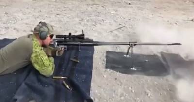 В Украине испытали новейший образец снайперской винтовки "Властелин горизонта" (видео)