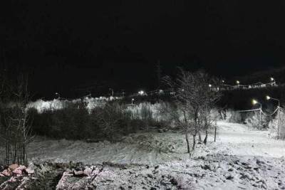 Освещение вдоль лыжной трассы установлено в Североморске