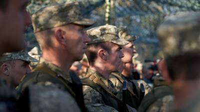 Отряд ВСУ спел песню об "истреблении москалей" и "возвращении" Крыма