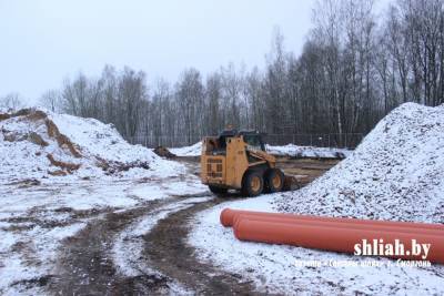 В Сморгони начаты строительные работы на выделенном земельном участке для производства пеллет