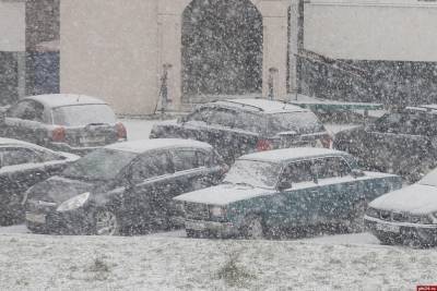 Мокрый снег и гололедица ожидаются сегодня в Псковской области