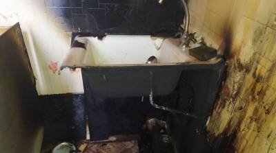 Пожар в квартире в Старых Дорогах: мать и сына спас очевидец