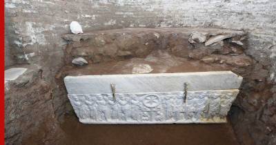 Древнюю гробницу с необычными узорами обнаружили в Китае