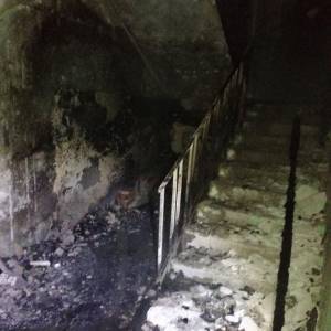 В Запорожье 18 спасателей тушили пожар в многоэтажке. Фотофакт