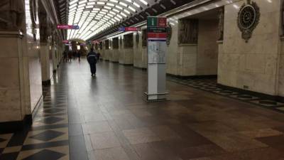 Националистическая символика на вагоне метрополитена заставила полицию Петербурга возбудить уголовное дело