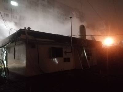 В Одессе в заброшенном кафе заживо сгорели десятки кур