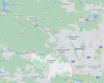 Жители Донецка сообщают о сильном взрыве в Кировском районе города