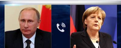 Владимир Путин провел телефонный разговор с канцлером ФРГ Ангелой Меркель