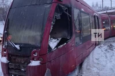 Утром в Казани на Сибирском тракте на ходу загорелся трамвай