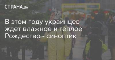 В этом году украинцев ждет влажное и теплое Рождество - синоптик