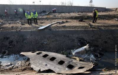 Украина получила от Ирана отчет о сбитом в Тегеране "Боинге"