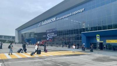 Авиадебошир избил себя при задержании в аэропорту Владивостока