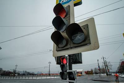 В Екатеринбурге из-за ДТП перестали работать светофоры в центре города