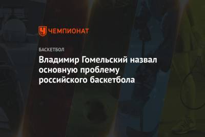 Владимир Гомельский назвал основную проблему российского баскетбола