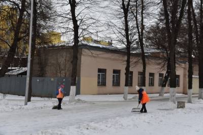 Сорокина положительно оценила уборку снега в Парке железнодорожников в Рязани