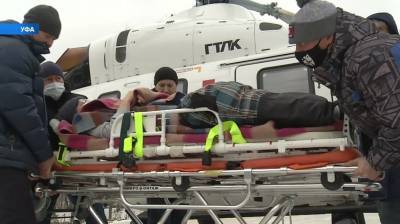 В Башкирии врачи на вертолете успели спасти пациента