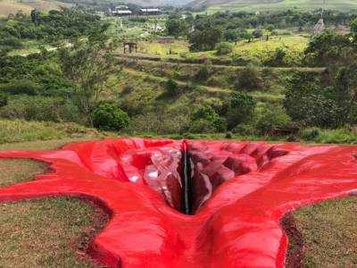 В Бразилии появилась 33-метровая скульптура вульвы – фото