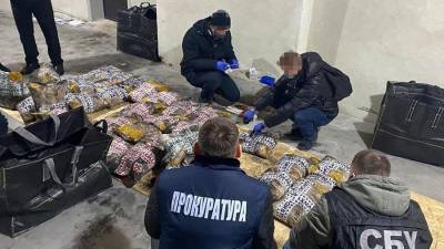 На Украине конфисковали рекордную партию наркотиков