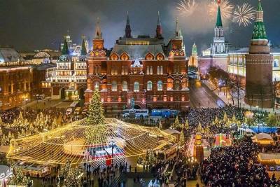 Новогодняя Москва: где погулять в столице на Новый год 2021