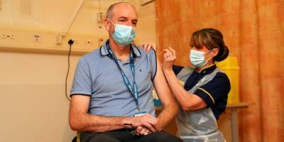 Британия вакцинировала от коронавируса более 1,3 миллиона человек