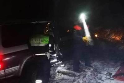 На трассе Комсомольск-на-Амуре – Хабаровск в овраг свалился автомобиль с людьми