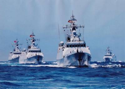ВМС Китая получили три новых корвета проекта 056А