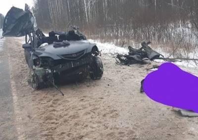 В ДТП на границе Рязанской и Владимирской областей погибли два человека