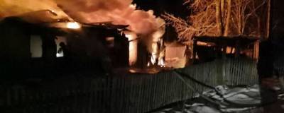 В Челябинской области многодетная семья лишилась дома в результате пожара