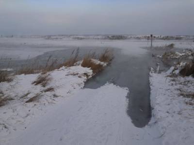 В Иркутской области из-за ледостава на Ангаре происходят наводнения