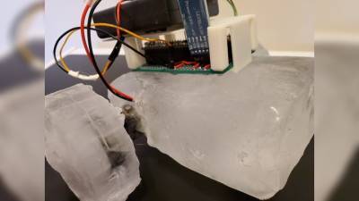 Испытан прототип ледяного космического робота