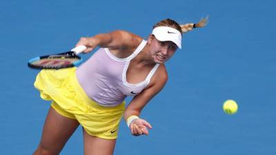 Потапова проиграла Саккари в первом круге турнира WTA в Абу-Даби