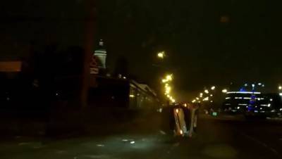 Полицейские устроили погоню со стрельбой в центре Петербурга