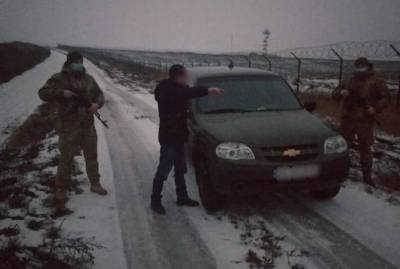 Россиянин спрятался во рве от харьковских пограничников, но его выдал тепловизор