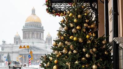 В рождественскую ночь в Петербурге пойдёт снег