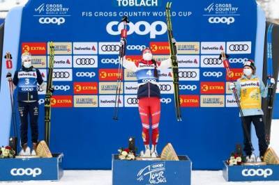 Российская лыжница Ступак победила в гонке преследования на «Тур де Ски»