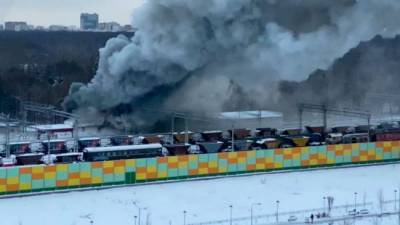 В Москве из-за пожара погибли два человека