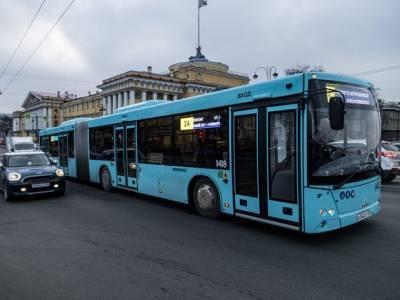 В Петербурге за день в ДТП попали два пассажирских автобуса (фото)
