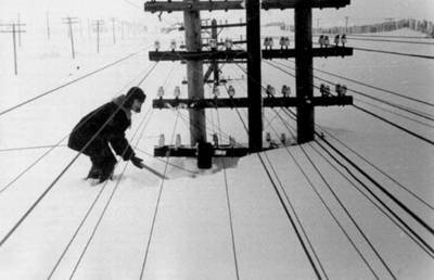 Ах, раньше были зимы, не сравнить! Подборка редких фото морозных денечков в СССР