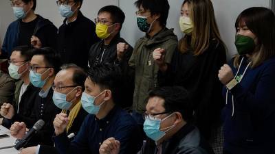 ЕС требует освободить задержанных в Гонконге оппозиционеров