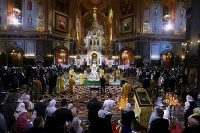 Православные христиане встречают Рождество