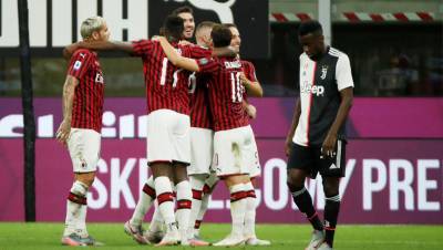 «Милан» проиграл «Ювентусу» в игре 16-го тура Серии А