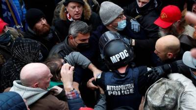 Минимум 13 человек задержаны в ходе протестов в Вашингтоне
