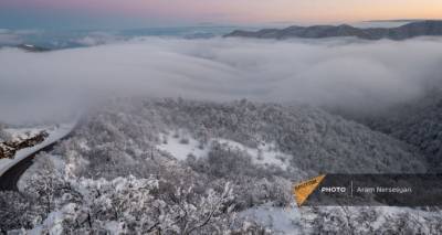 Туман и снег: какая погода ожидает Армению в ближайшие дни
