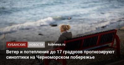 Ветер и потепление до 17 градусов прогнозируют синоптики на Черноморском побережье
